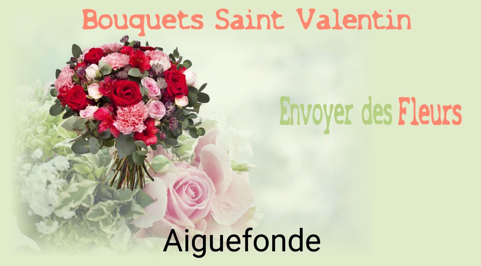 Roses de Saint-Valentin livrées à Aiguefonde